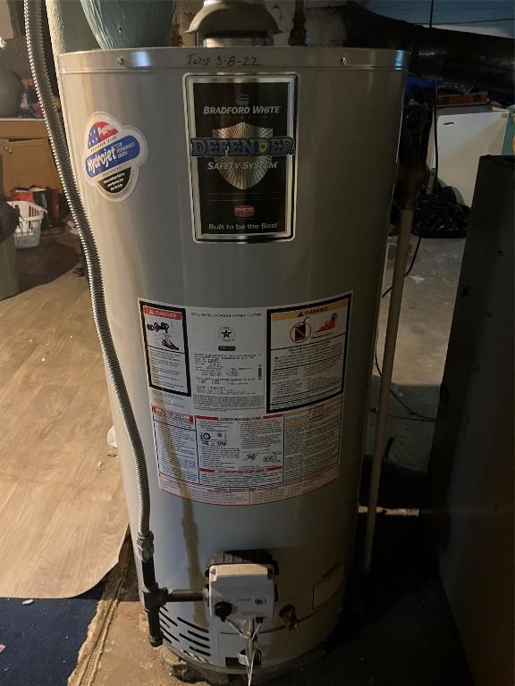 utilities with water heater