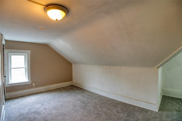 1032 Newton Ave, Erie, PA 16511 - additional living space with carpet flooring and vaulted ceiling