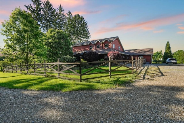 11221 W Greene Rd, Waterford, PA 16441 - view of front facade featuring gravel driveway