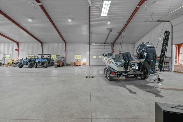 11221 W Greene Rd, Waterford, PA 16441 - garage with metal wall