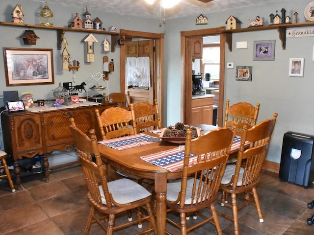 view of dining room