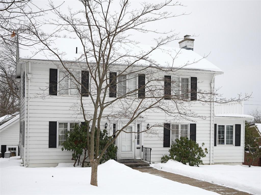 view of colonial home