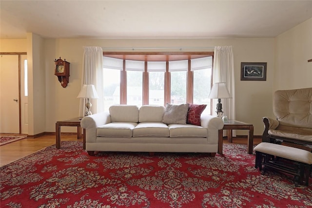 5219 W 52nd St, Fairview, PA 16415 - living room featuring light wood finished floors and baseboards
