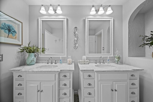 5124 W Ridge Rd, Erie, PA 16506 - full bath featuring two vanities
