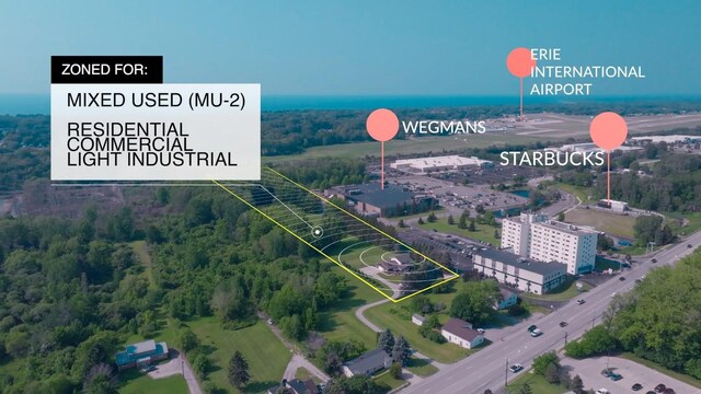 5124 W Ridge Rd, Erie, PA 16506 - aerial view