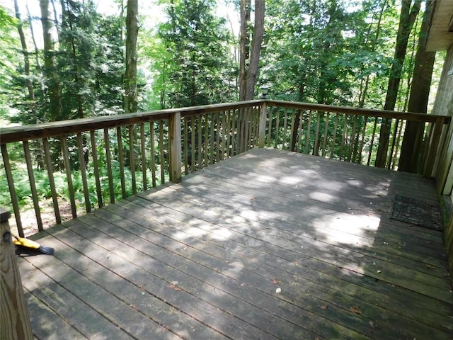 15954 Parsons Ln, Edinboro, PA 16412 - view of wooden deck