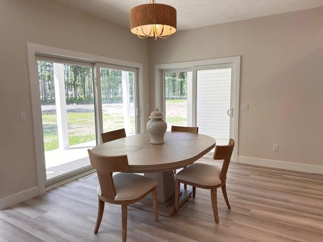 4655 Elsie Rd Unit 1, Erie, PA 16511 - dining area with light wood-style floors