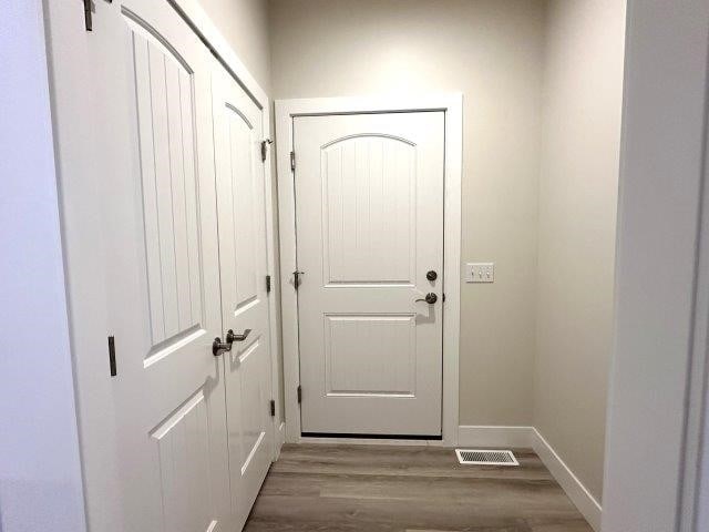 4655 Elsie Rd Unit 1, Erie, PA 16511 - doorway featuring wood finished floors and baseboards