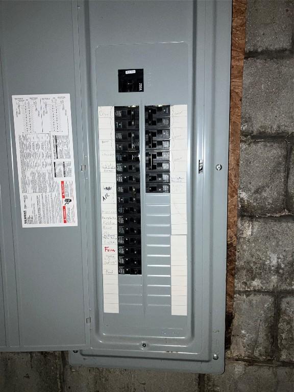 4015 Longview Ave, Erie, PA 16510 - utility room featuring electric panel
