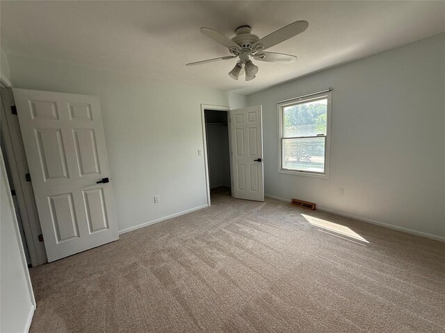 816 E Grandview Blvd, Erie, PA 16504 - unfurnished bedroom with carpet flooring, a closet, and ceiling fan