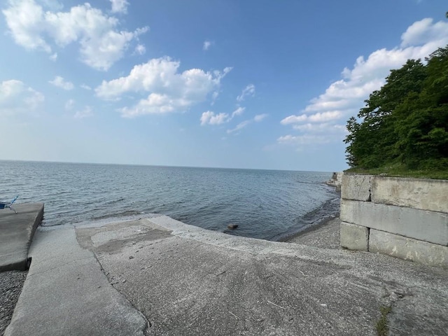 13478 Old Lake Rd Unit 63, East Springfield, PA 16411 - water view featuring a boat ramp