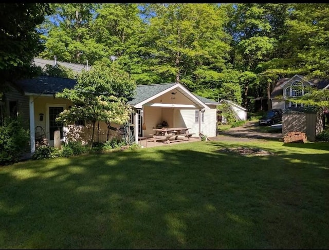 13478 Old Lake Rd Unit 63, East Springfield, PA 16411 - view of green lawn