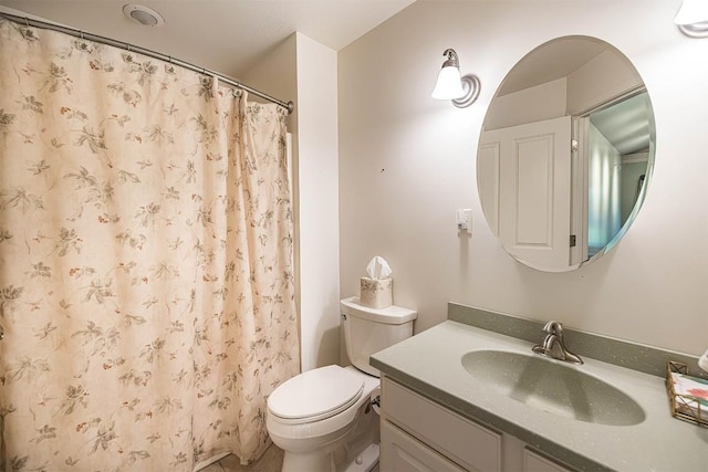 8730 Peffer Rd, Fairview, PA 16415 - bathroom with toilet, vanity, and curtained shower