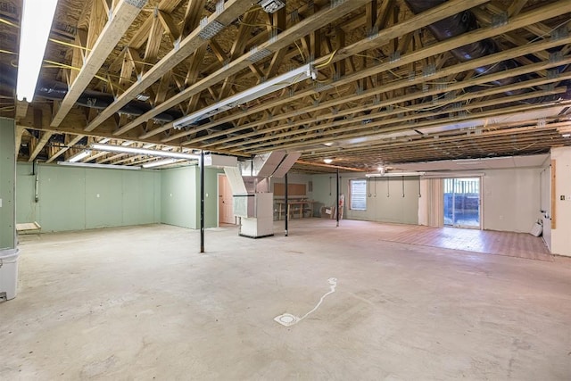 8730 Peffer Rd, Fairview, PA 16415 - basement with heating unit