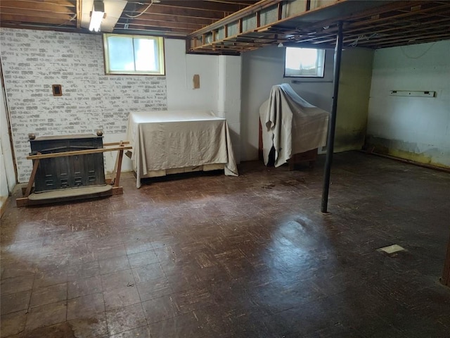 6943 Old Ridge Rd, Fairview, PA 16415 - basement featuring plenty of natural light and tile patterned floors