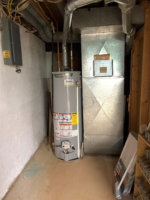 4224 Amherst Rd, Millcreek, PA 16506 - utilities with water heater and electric panel