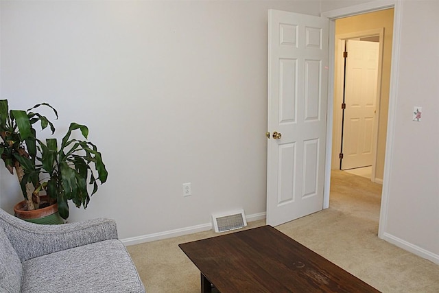 1351 Top Rd, Erie, PA 16505 - sitting room featuring light carpet and baseboards
