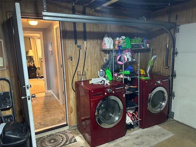 103 S Church St, Linesville, PA 16424 - washroom featuring washing machine and dryer