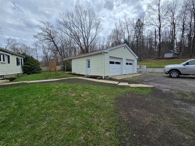 view of split level home