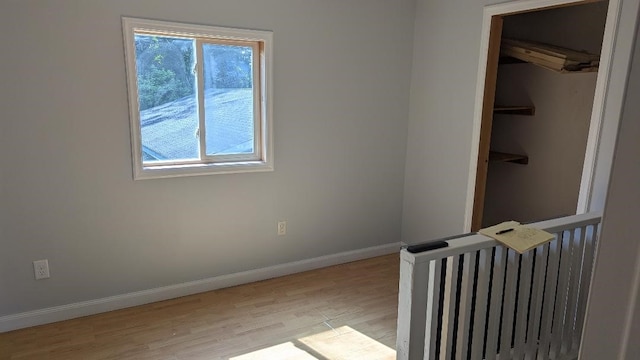 239 Marion St, Corry, PA 16407 - unfurnished bedroom featuring light wood-type flooring and baseboards