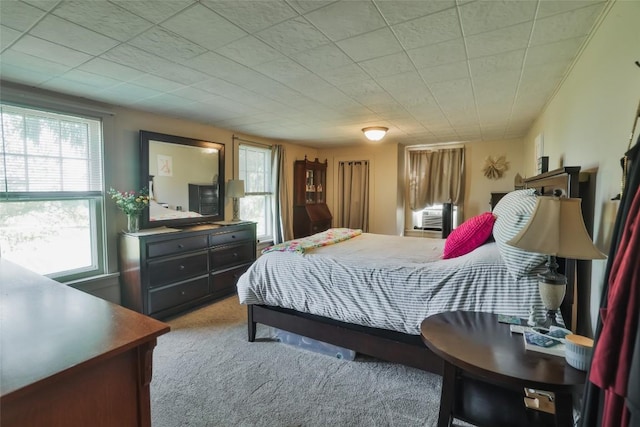 bedroom featuring carpet floors