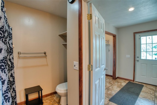 13151 Water Ext, Edinboro, PA 16412 - bathroom with toilet and recessed lighting