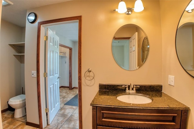 13151 Water Ext, Edinboro, PA 16412 - bathroom featuring vanity and tile patterned floors