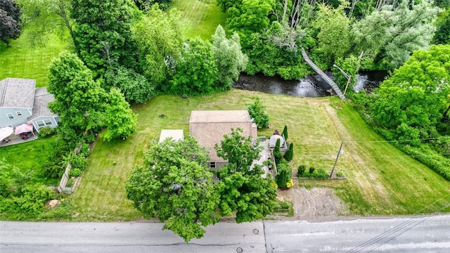 13151 Water Ext, Edinboro, PA 16412 - aerial view of property and surrounding area with a nearby body of water