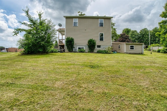 13151 Water Ext, Edinboro, PA 16412 - back of property with a yard