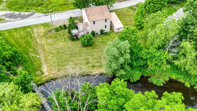13151 Water Ext, Edinboro, PA 16412 - aerial view of property and surrounding area featuring a nearby body of water