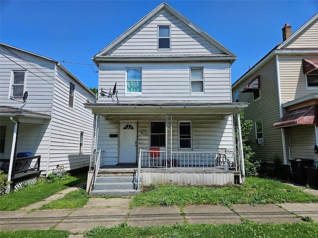 520 E 2nd St, Erie, PA 16507 - view of front facade with covered porch