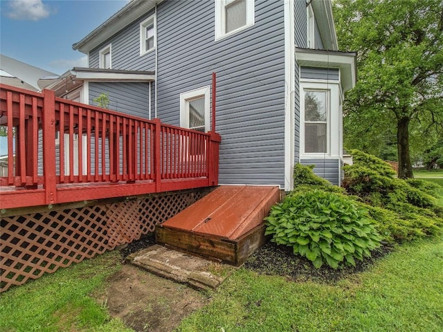817 E Main St, Corry, PA 16407 - view of wooden deck