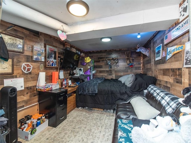 817 E Main St, Corry, PA 16407 - bedroom featuring wooden walls