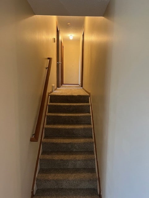 view of stairs