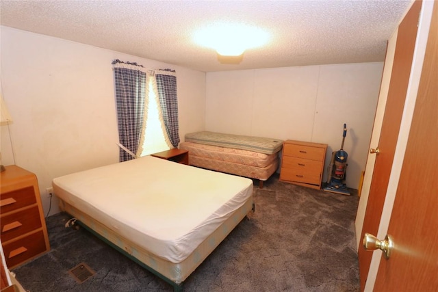 22080 Merganser Ln, Cochranton, PA 16314 - bedroom with dark carpet and a textured ceiling
