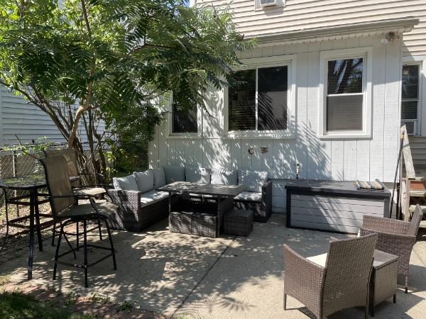 view of patio / terrace with an outdoor hangout area