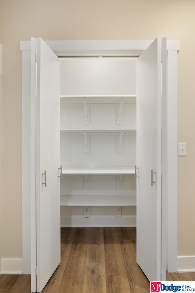 view of closet