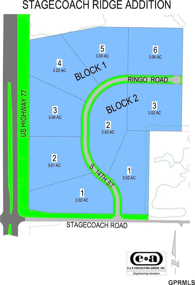 TBD S 14th St, Martell NE, 68404 land for sale