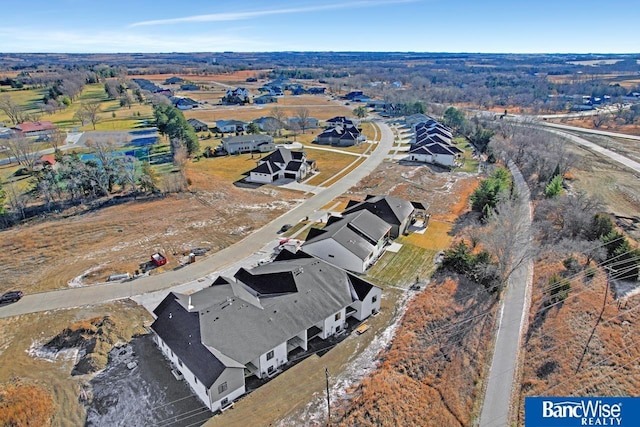 view of birds eye view of property