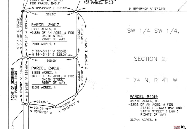 15251 340th St, Treynor IA, 51575 land for sale