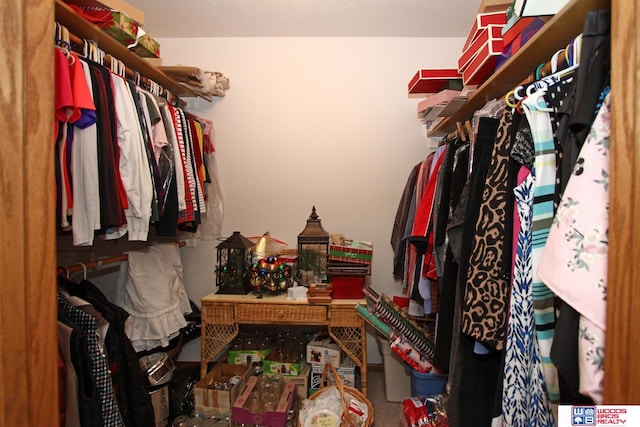 view of spacious closet