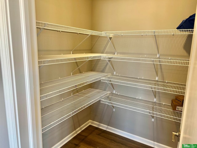 view of pantry