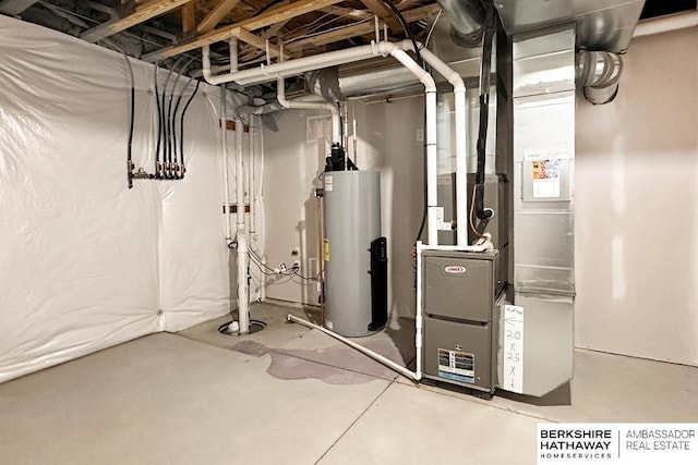 utilities with gas water heater