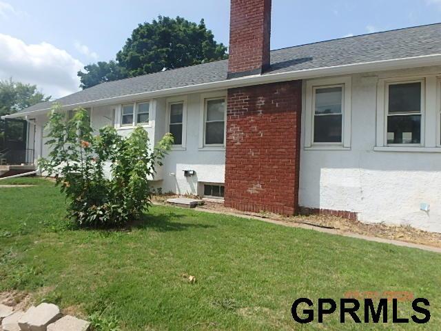 view of rear view of property