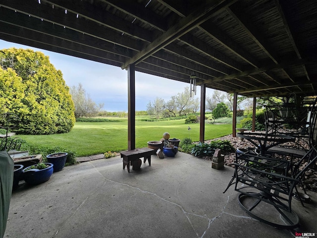 view of patio