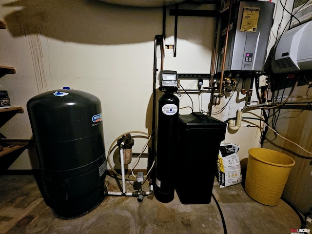 utilities with water heater