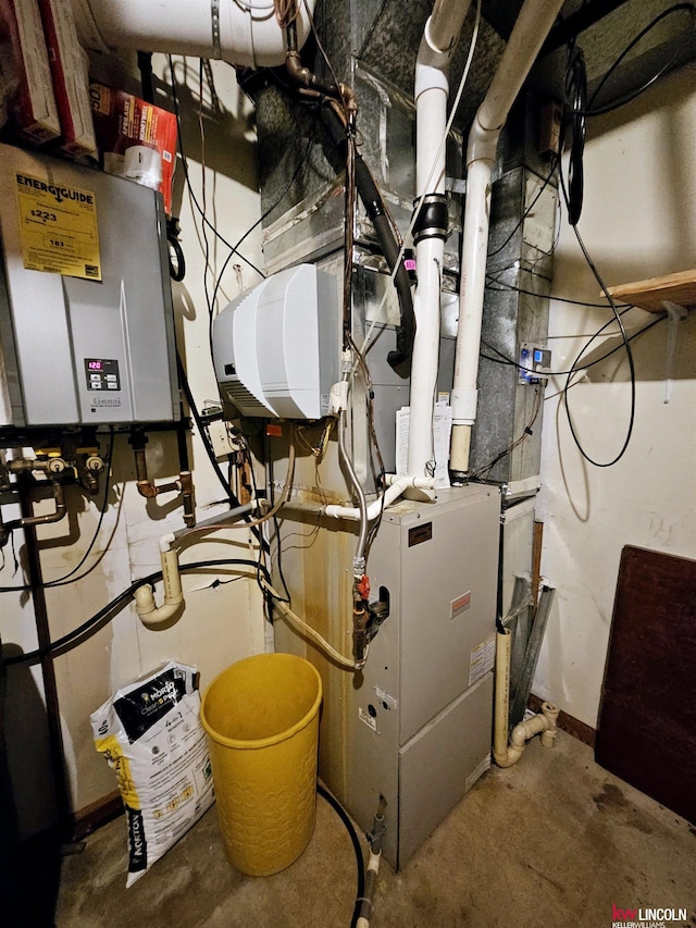 utilities featuring water heater