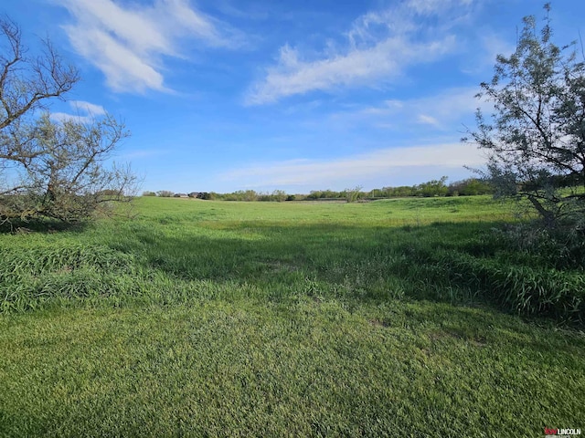 view of nature with a rural view