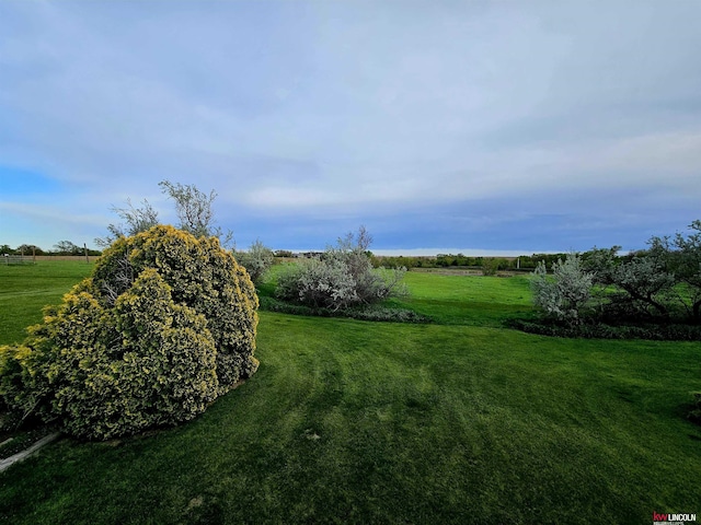 view of nature with a rural view