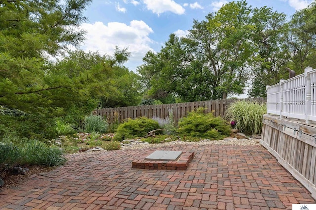 view of patio